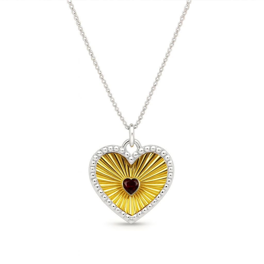 Radiant love pendant